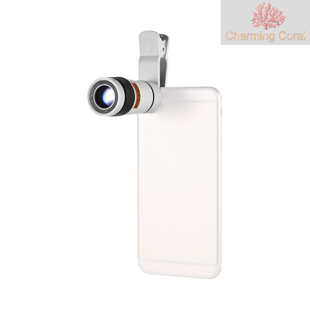 CTOY 8X Zoom Optical Smartphone Telephoto Lens Portable Mobile Phone Telescope Lens with Clip Universal for iPhone Samsung HUAWEI Xiaomi HTC Most Phones