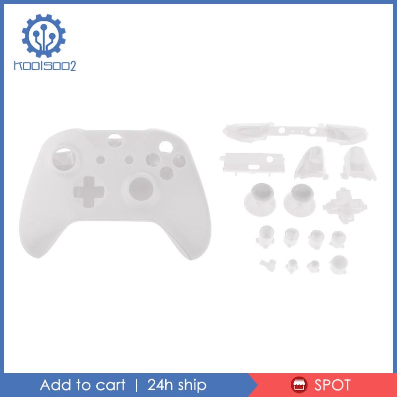 Vỏ Bọc ABS Màu Trắng Mỏng Có Nút Bấm Cho Xbox One S Koolsoo2