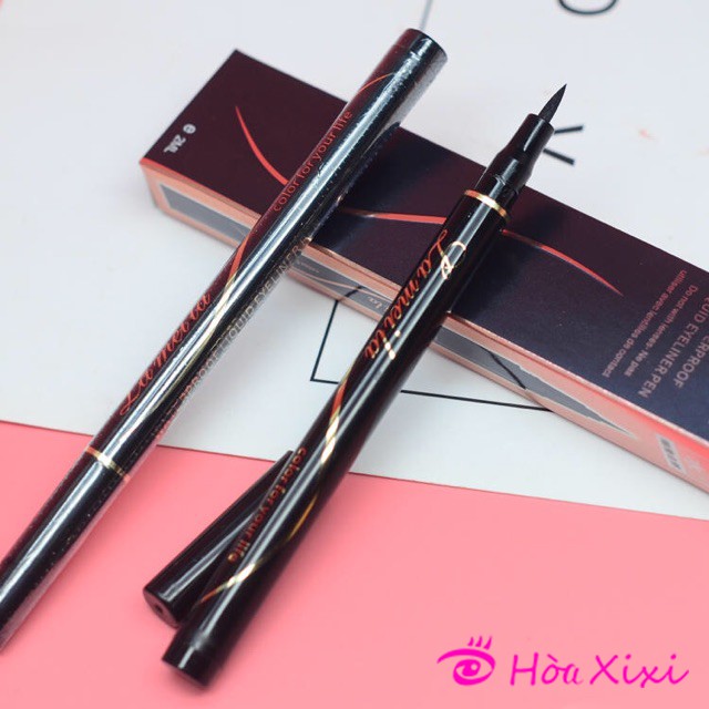 [Mẫu mới] Dạ kẻ mắt không trôi Waterproof Liquid Eyeliner Pen của Lameila