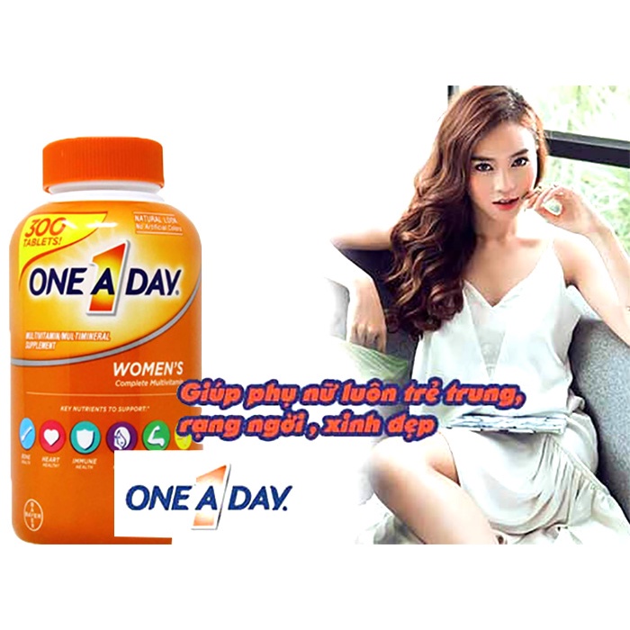 Vitamin Tổng Hợp Cho Nữ One A Day Women's Formula Của Mỹ, 300 viên
