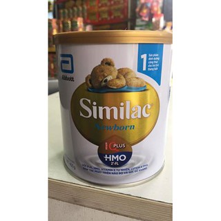 Sữa bột Abbott Similac Newborn IQ 1 400g mẫu mới nhất (0-6 tháng)