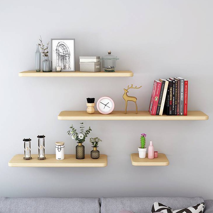 Kệ treo tường VIVUDECOR KT01 100% gỗ thông NewZealand