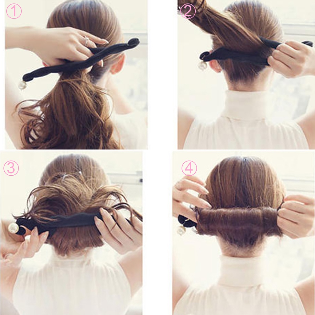 Dụng cụ hỗ trợ búi tóc củ tỏi siêu nhanh chóng và tiện lợi