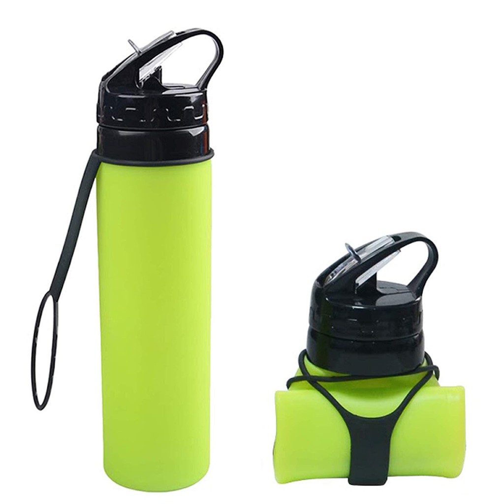 Bình nước silicone thể thao 550ml