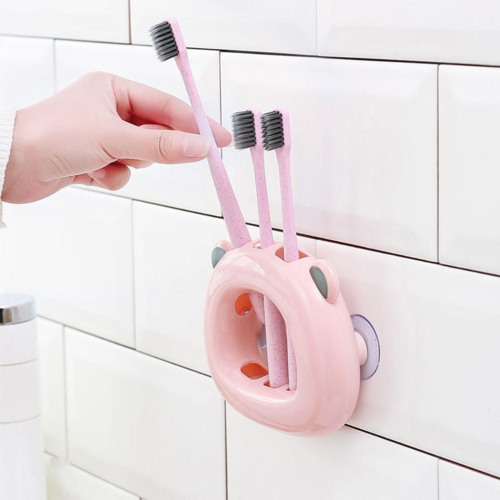 Lloyd 1 Giá Đỡ Bàn Chải Đánh Răng Gắn Tường Dễ Ráo Nước Họa Tiết Gấu Hoạt Hình Có Giác Hút