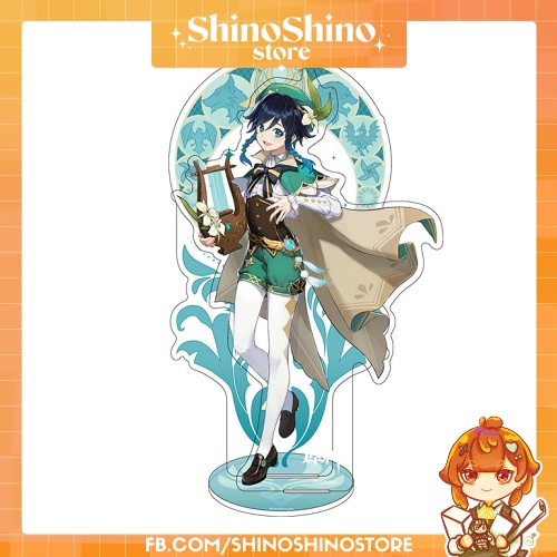 [có sẵn] mô hình nhân vật standee acrylic Genshin Impact chính hãng từ official shop