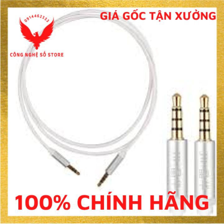 Dây kết nối VIDEO / AUDIO / lấy nhạc livestream, hát karaoke online chuẩn 3.5mm chính hãng