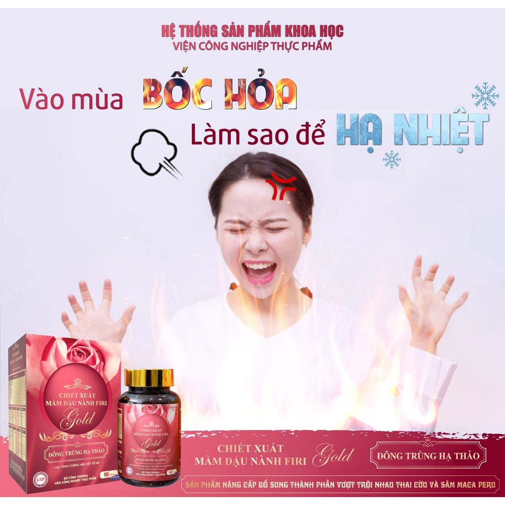 Chiết xuất mầm đậu nành Firi Gold - Viện công nghiệp thực phẩm