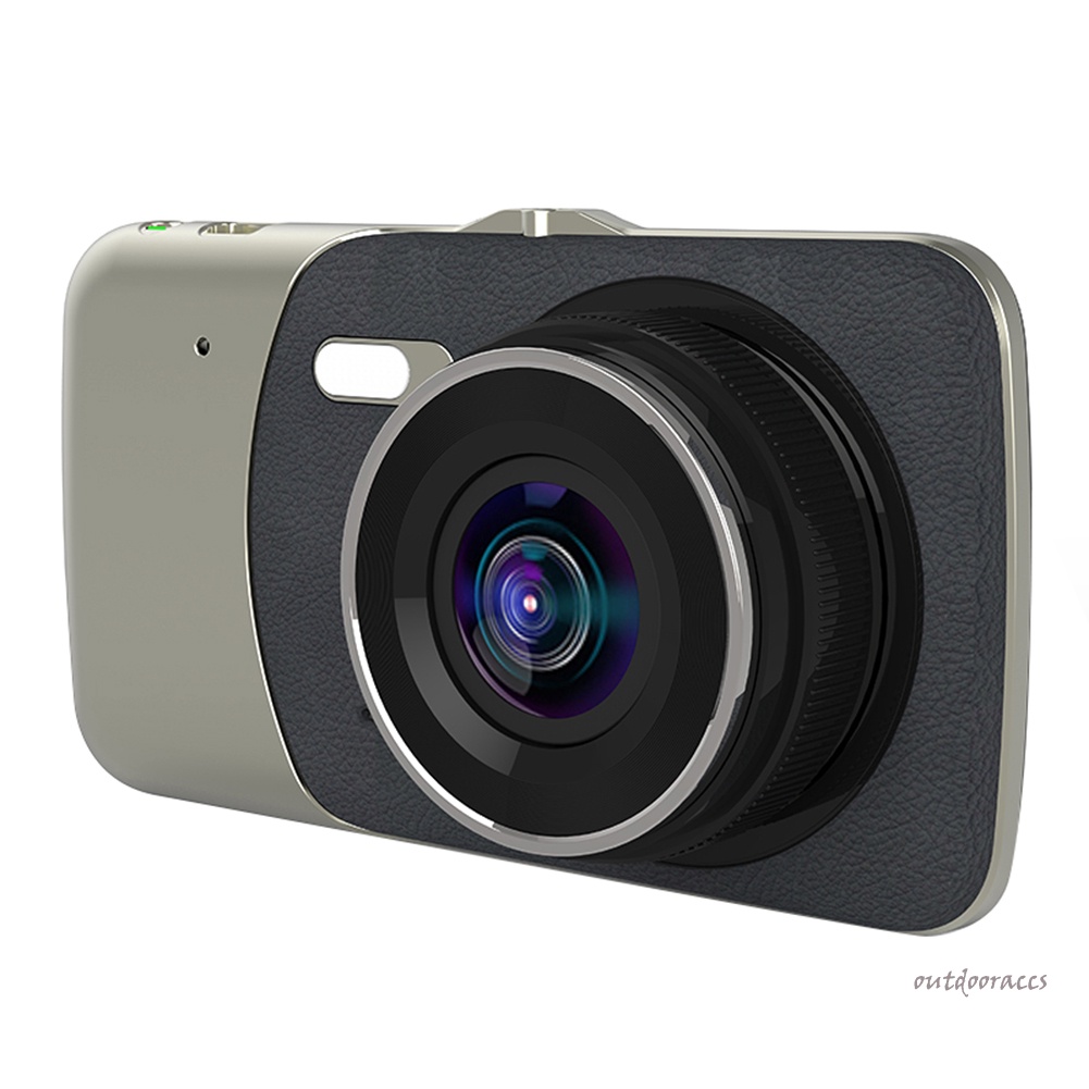 Camera Hành Trình Màn Hình 4 Inch 2 Thấu Kính Cho Xe Hơi