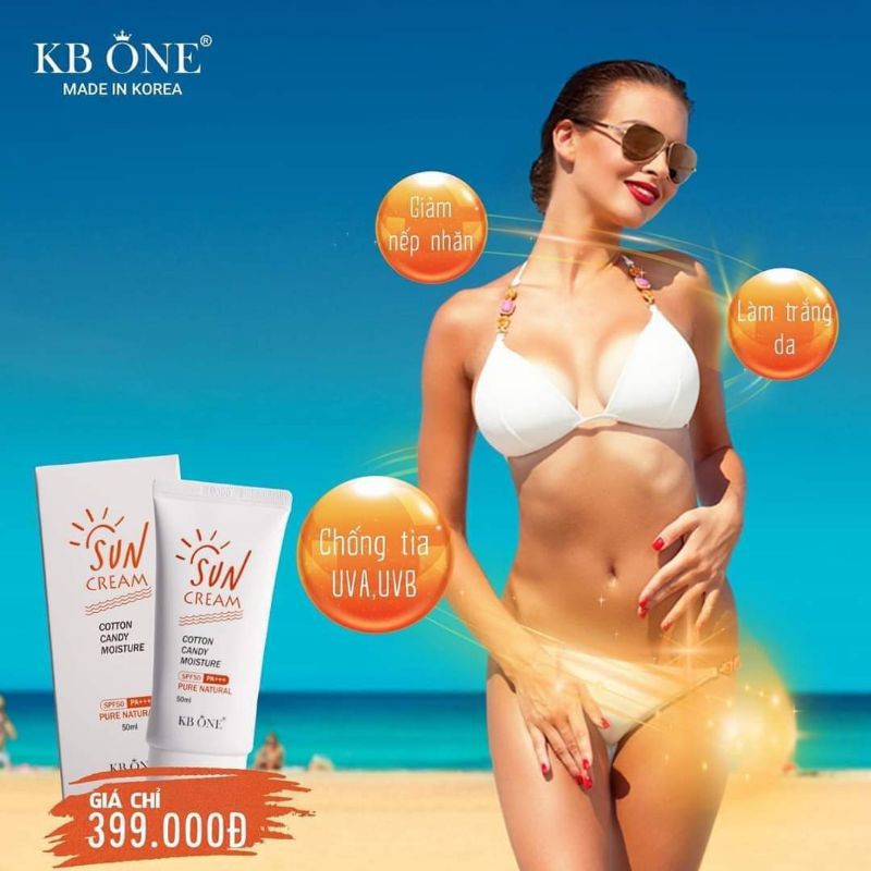 Kem Chống Nắng Hàn Quốc Kbone 50ml