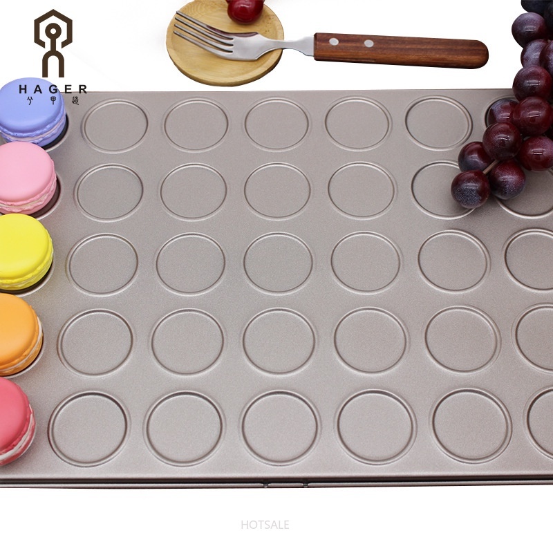 Khuôn 30 ngăn làm bánh macaron tiện dụng