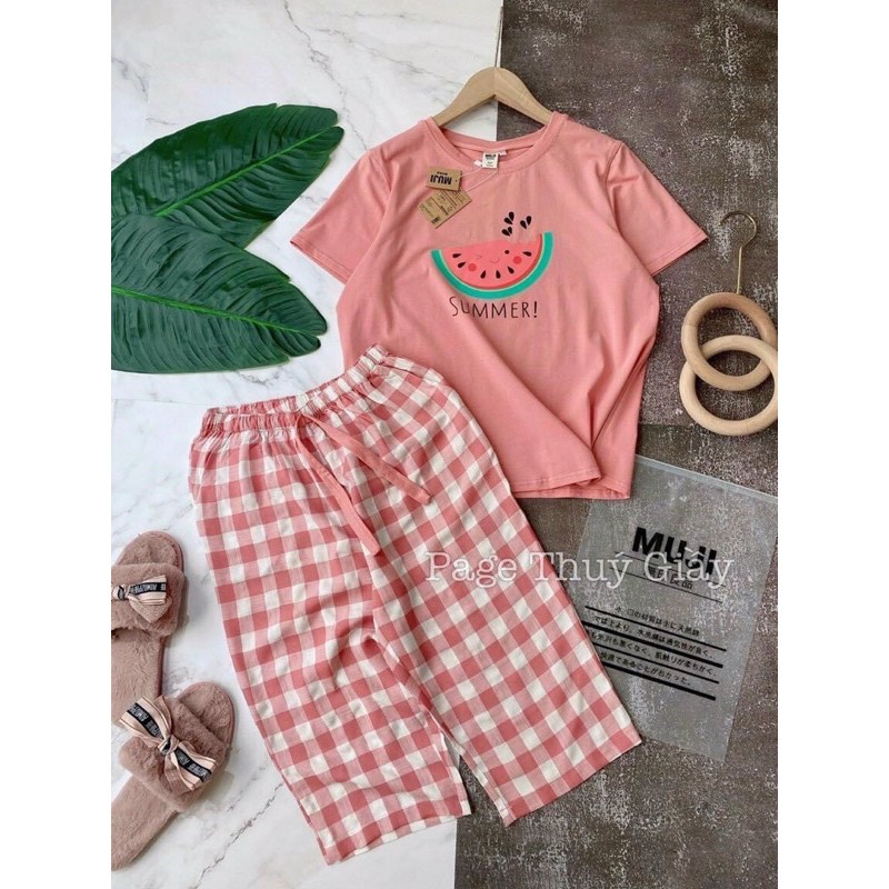 Bộ dưa hấu- nho- chuối + quần | BigBuy360 - bigbuy360.vn