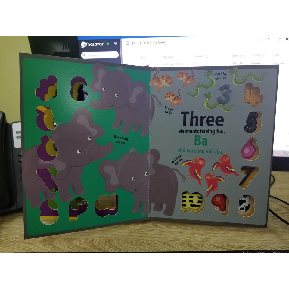 Sách A colourful book of counting Sách tập đếm muôn màu Con số ở khắp mọi nơi | BigBuy360 - bigbuy360.vn