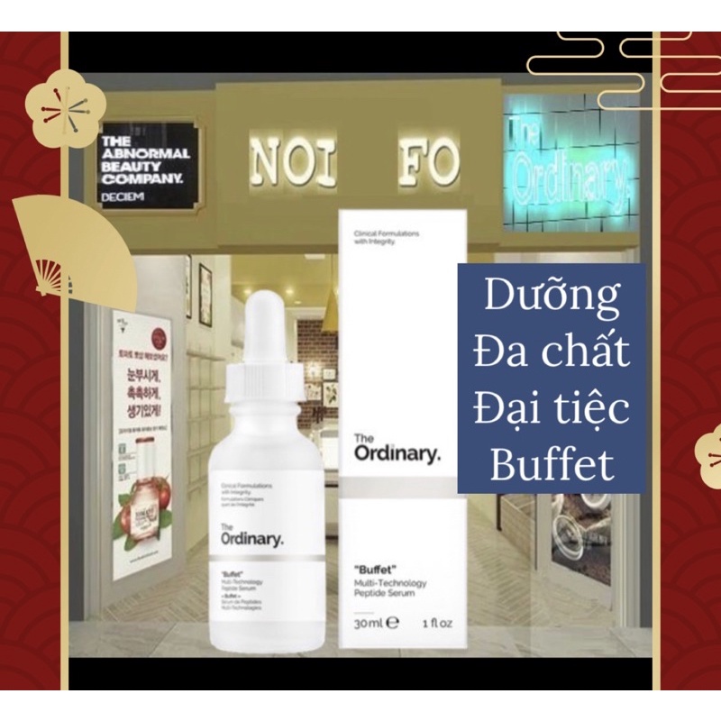 Order trực tiếp- Serum dưỡng chất The Ordinary Buffet chống lão hóa da, sáng da, se khít lỗ chân lông, kiềm dầu