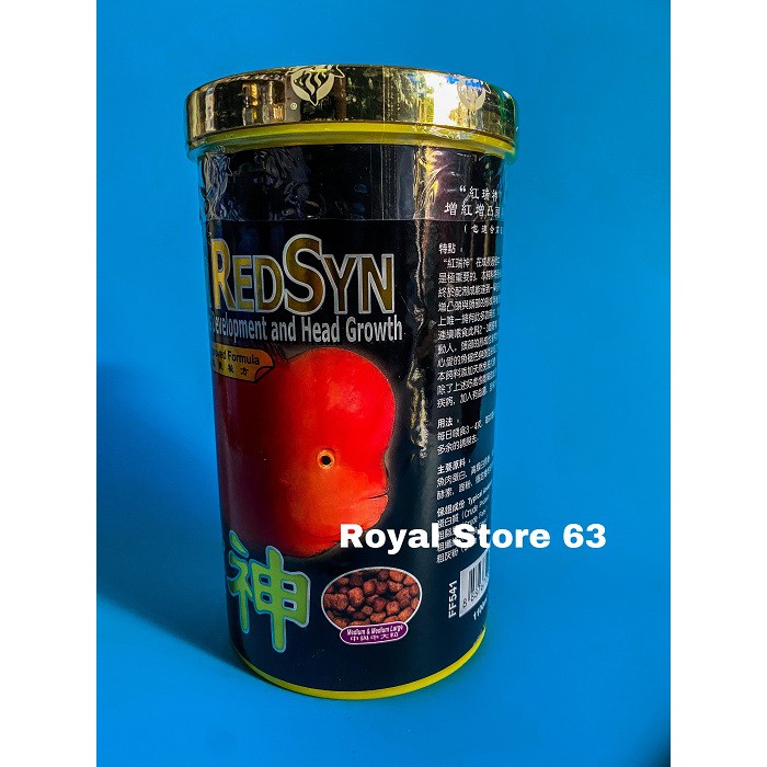 Super Redsyn XO Ocean Free thức ăn chuyên cho cá La Hán hủ 400g