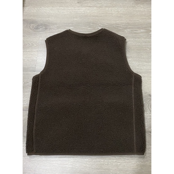Topten Hàn - Gile vest lông cừu xịn màu nâu trendy thu đông đầy đủ tag bao hãng - New