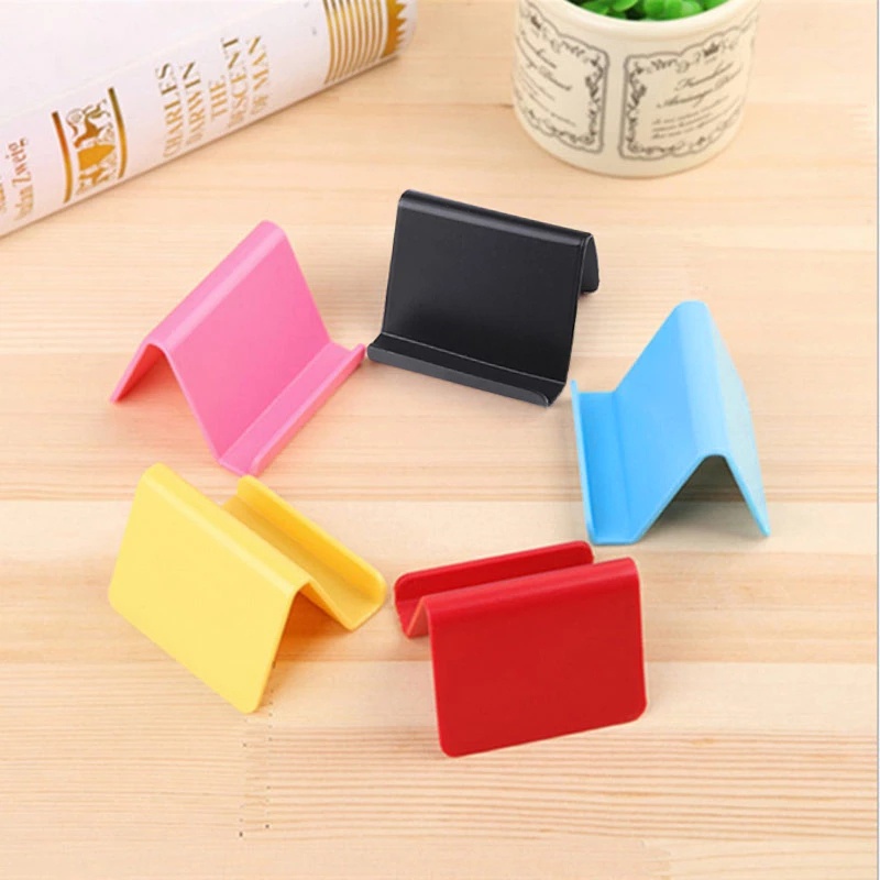Giá Đỡ Điện Thoại Di Động Để Bàn Bằng Nhựa Mini Màu Kẹo Ngọt U4I5
