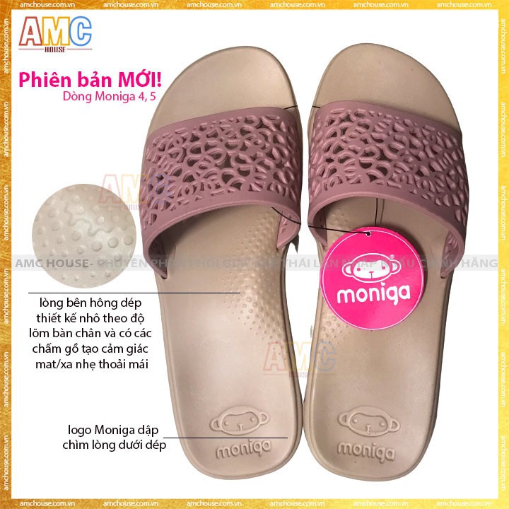 Dép Thái Lan nữ MONOBO xỏ ngón siêu nhẹ MONOBO - MONIGA 5.5