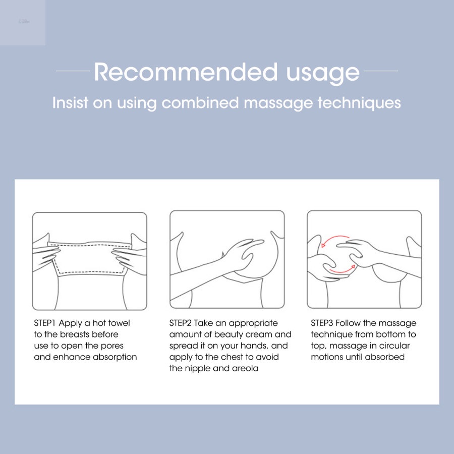 Kem Nở Ngực Co Giãn Chăm Sóc Vòng Một GLAMN