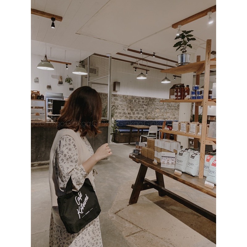 Túi vải Cafe Kítune | Ginkgo Totebag
