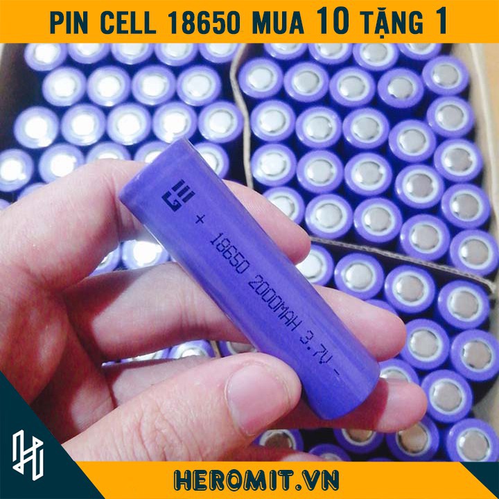 Pin Cell 18650 3200mAh 2500mAh xả cao 15A