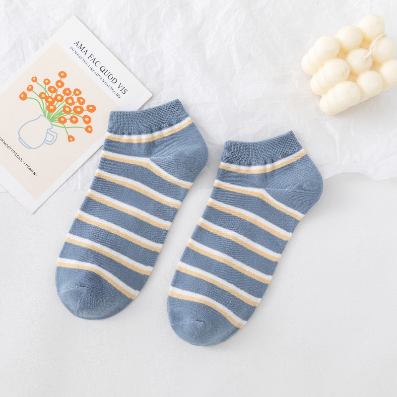Đôi Vớ Cotton Họa Tiết Sọc Caro Thời Trang Cho Nữ | BigBuy360 - bigbuy360.vn