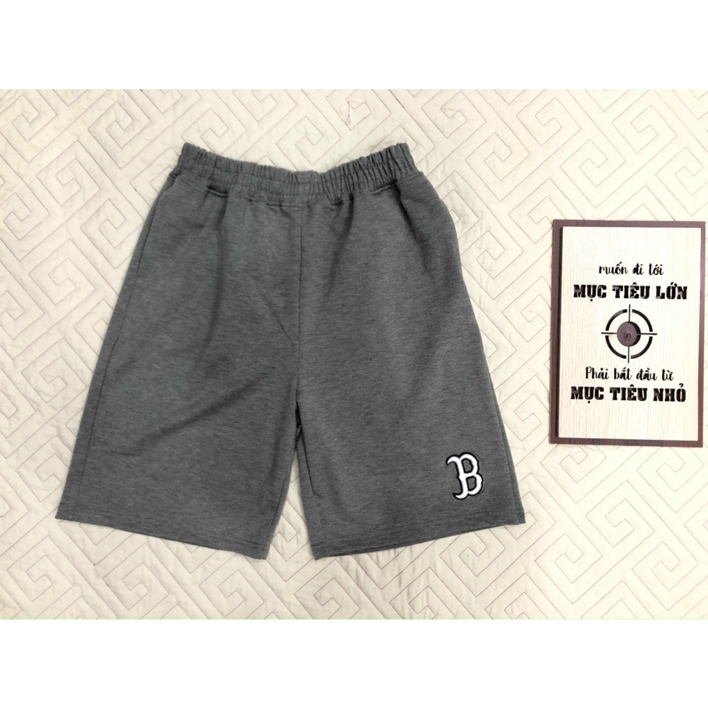 Quần short ngắn MLB NY basic vải da cá thoáng mát