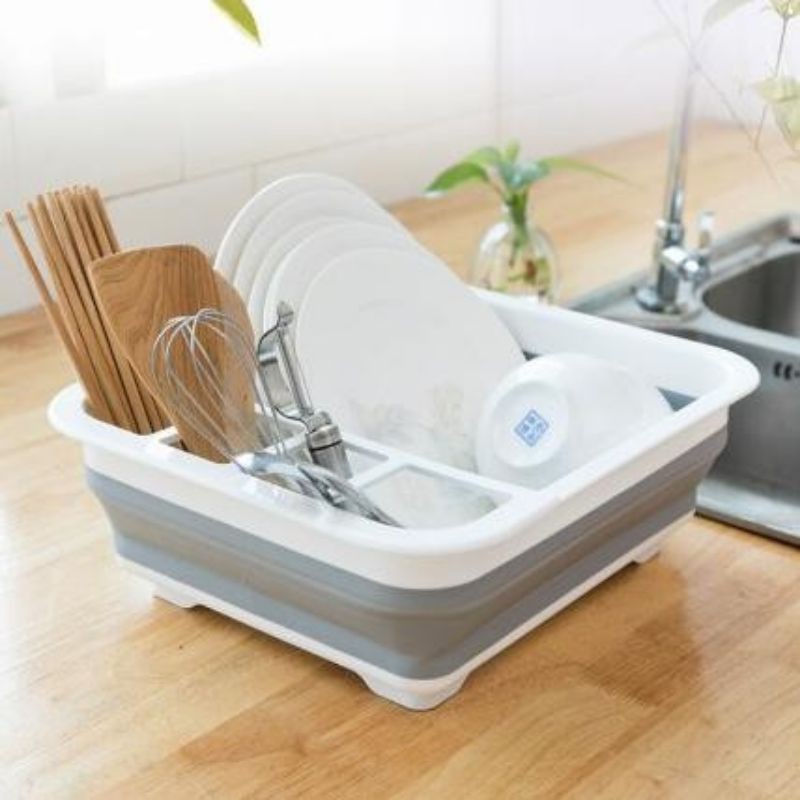Giá Úp Chén Dĩa Có Thể Gấp Gọn Tiện Dụng Cho Nhà Bếp | BigBuy360 - bigbuy360.vn