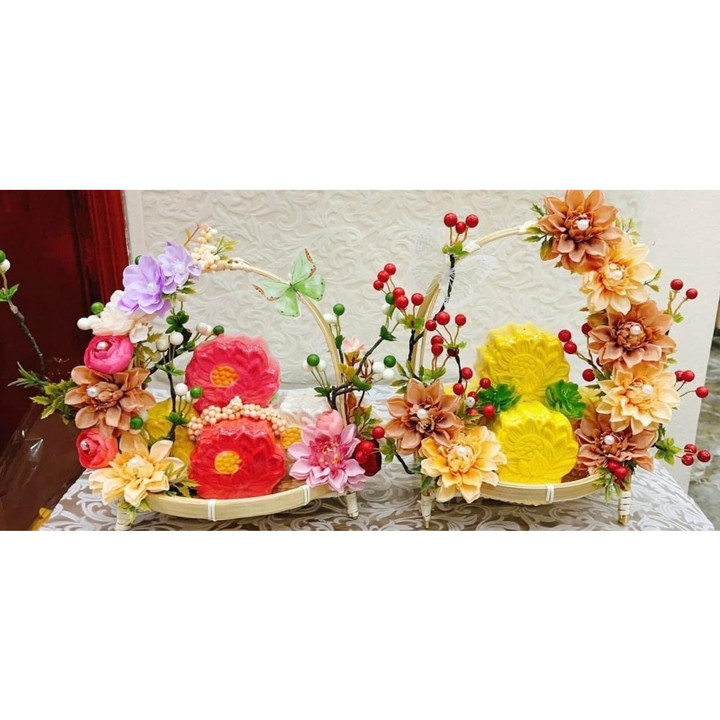 Mẹt 5 oản thờ sen
