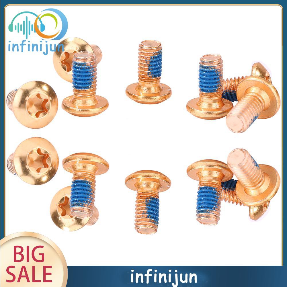 Set 12 Ốc Vít T25 M5X8Mm Cho Xe Đạp