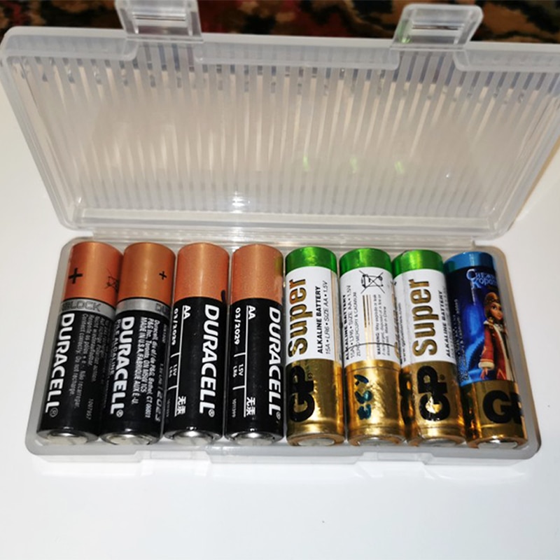 Hộp đựng pin 2 4 8 Aa / Aaa 18650 26650 tiện dụng