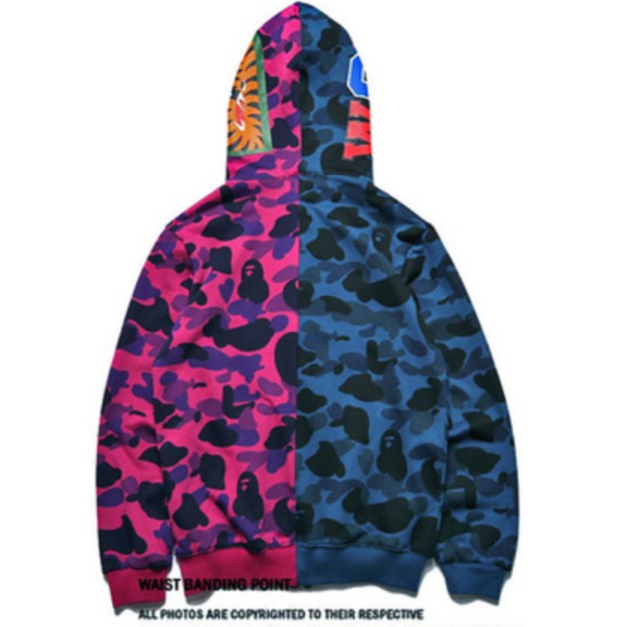 [Ảnh thật] áo khoác Bape camo /Bape camo /jacket bape | BigBuy360 - bigbuy360.vn