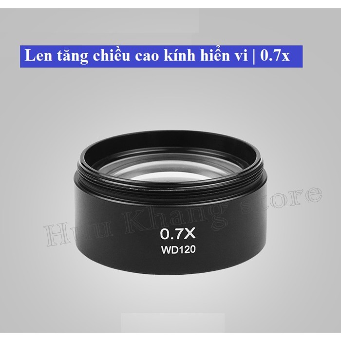 Len tăng chiều cao kính hiển vi 0.7x