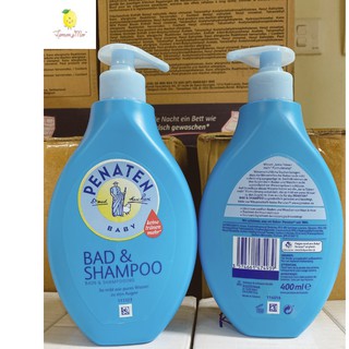 Sữa tắm Penaten 2in1 400ml mẫu mới cho bé từ sơ sinh