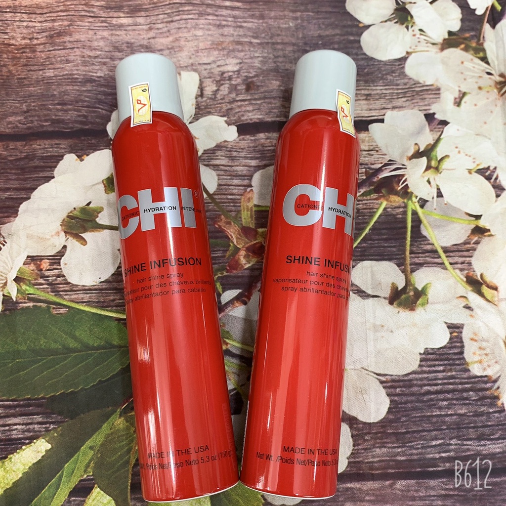 Xịt dưỡng bóng CHI Shine Infusion Thermal Polishing Spray 150g