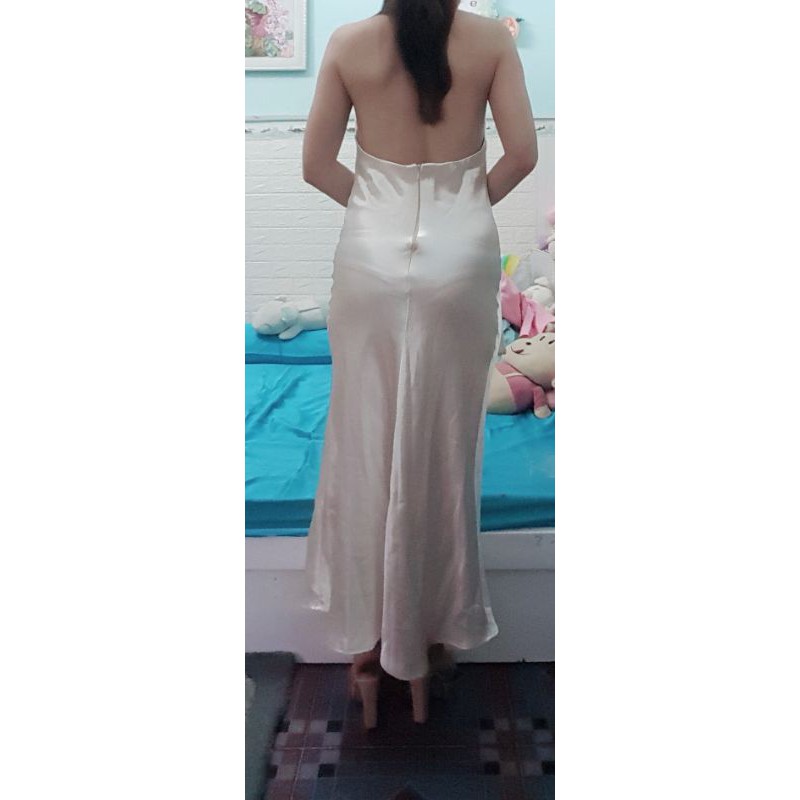 Thanh lý đầm dạ hội sang trọng dài eo dưới 73cm size M