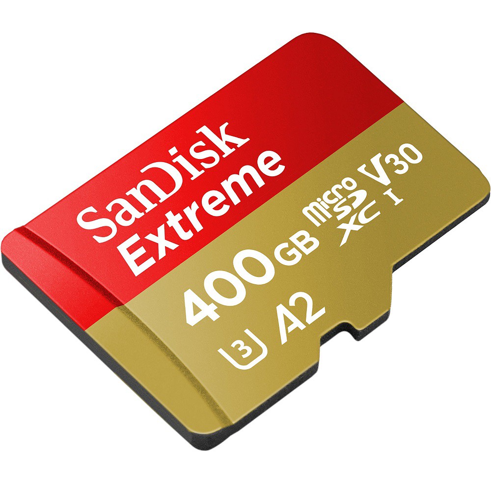 Thẻ Nhớ MicroSDXC SanDisk Extreme 400GB V30 U3 4K A2 R160MB/s W90MB/s (Vàng) - No Adapter