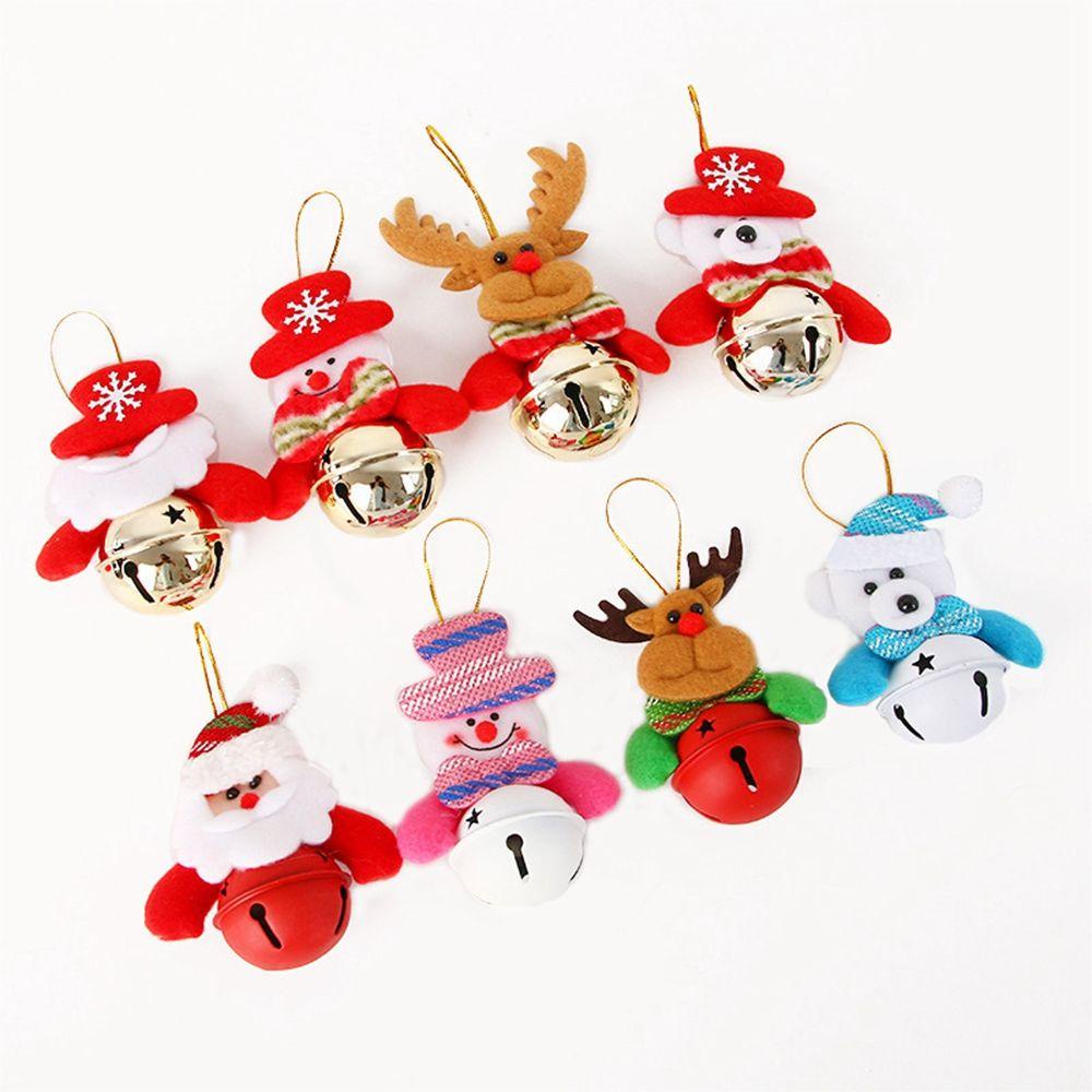 Chuông Treo Trang Trí Giáng Sinh Hình Ông Già Noel / Người Tuyết