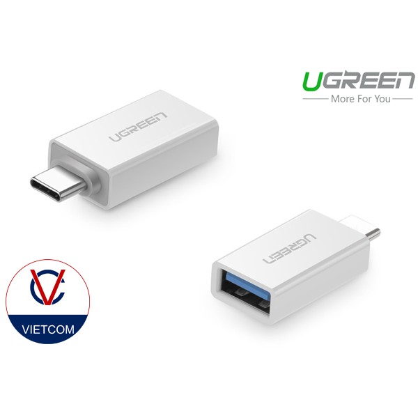 Đầu Chuyển Đổi USB Type-C To USB 3.0 (OTG) Chính Hãng Ugreen - UG-30155