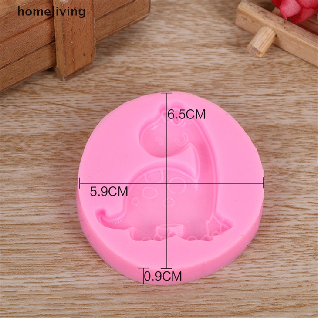 Khuôn Làm Bánh Hình Khủng Long Đáng Yêu