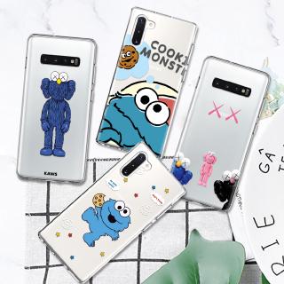 Pleasing Cookie Kaws Doll Pattern Silicone Case For Samsung Galaxy Note 8 10 Plus 9 5 4