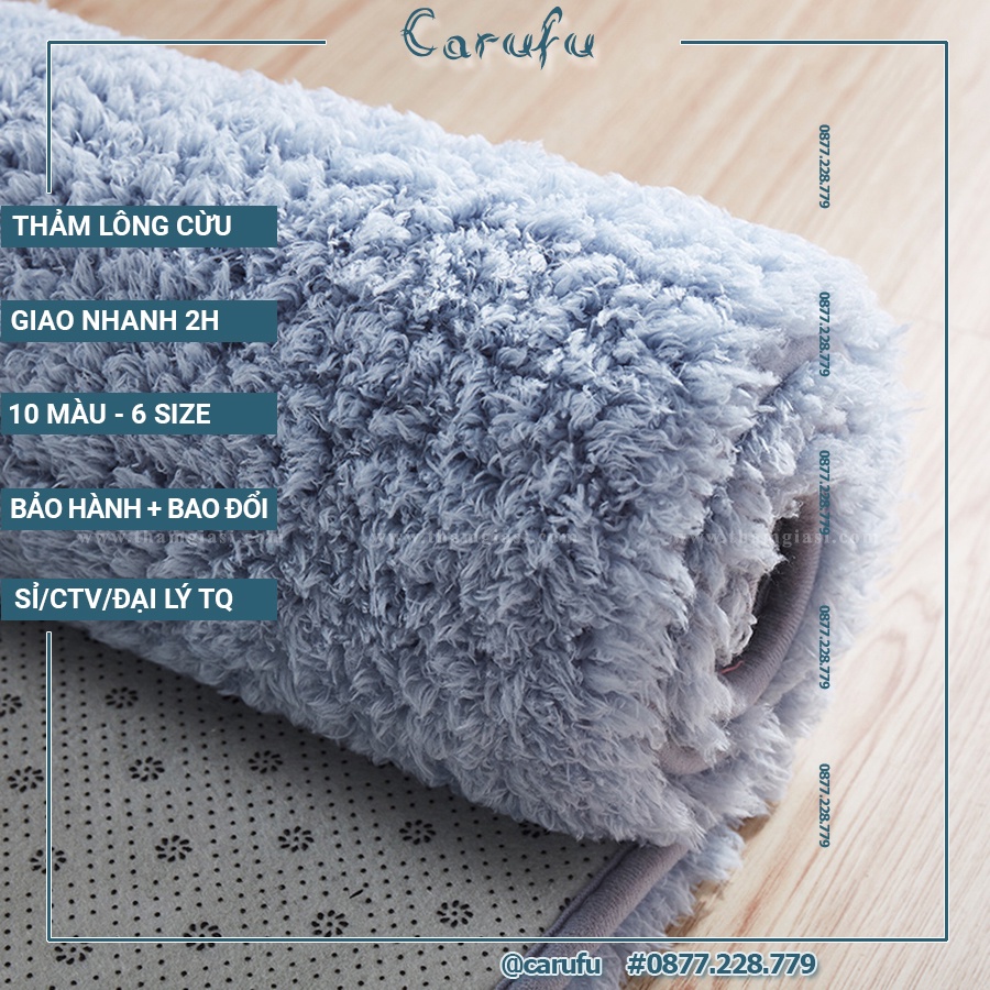 Thảm decor chụp ảnh quần áo, sản phẩm size lớn 1m 1m2 1m6 2m | CARUFU