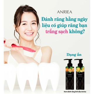 Combo Kem Đánh Răng + Nước súc miệng Anriea