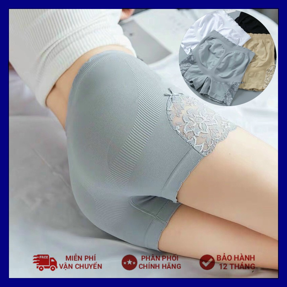 Quần Mặc Váy Nâng Mông Phối Ren Cao Cấp - Chất Đẹp Kèm Túi Zip