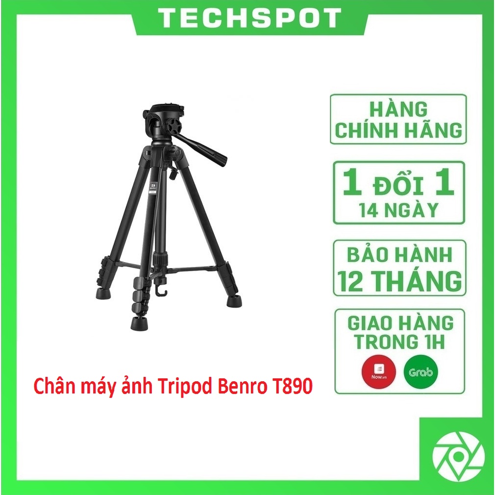 Chân Máy Ảnh Tripod Benro T890 (thay cho T800EX &amp; T880EX) | Hàng Chính Hãng