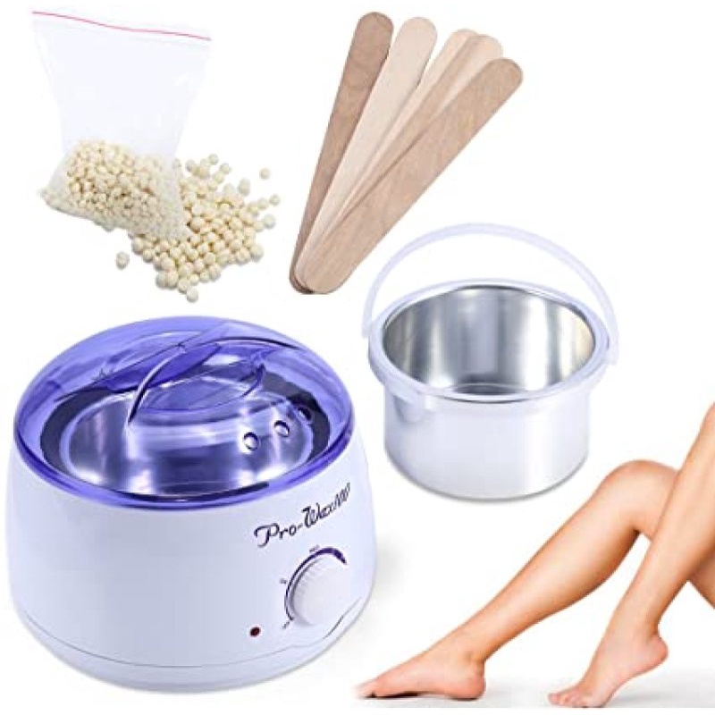 Sáp Wax Lông Hạt Đậu Gói 100g  TẶNG QUE WAX GỖ  Sáp Wax Lông Nóng Giúp Tẩy Tế Bào Chế Cho Da, Da Nhạy Cảm