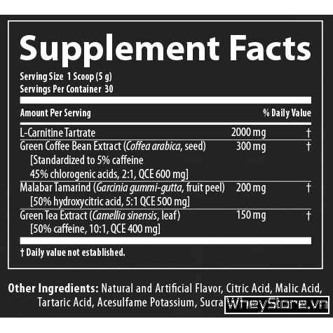 Hỗ Trợ Giảm Mỡ Nutrabolics Carnibolic 30 Servings Chính Hãng