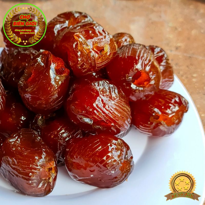 Mứt Táo Thái Không Hạt Châu Đốc Đặc Sản Thơm Ngon Ngọt Thanh Loại Quả To Hủ 500gr