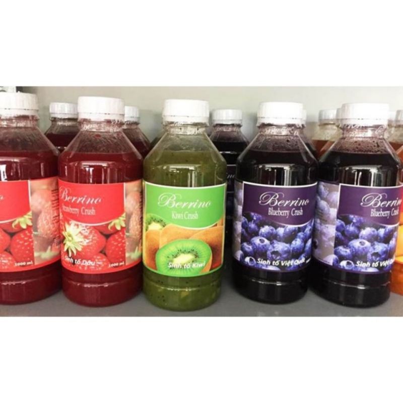 [Mã 267FMCGSALE giảm 8% đơn 500K] Mứt sinh tố Berrino chiết chai 350ml( các vị) | BigBuy360 - bigbuy360.vn
