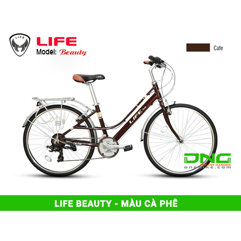 Xe đạp nữ City LIFE BEAUTY